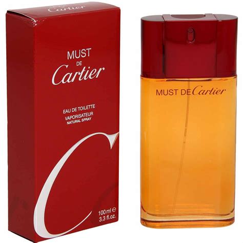 must de cartier eau de toilette spray